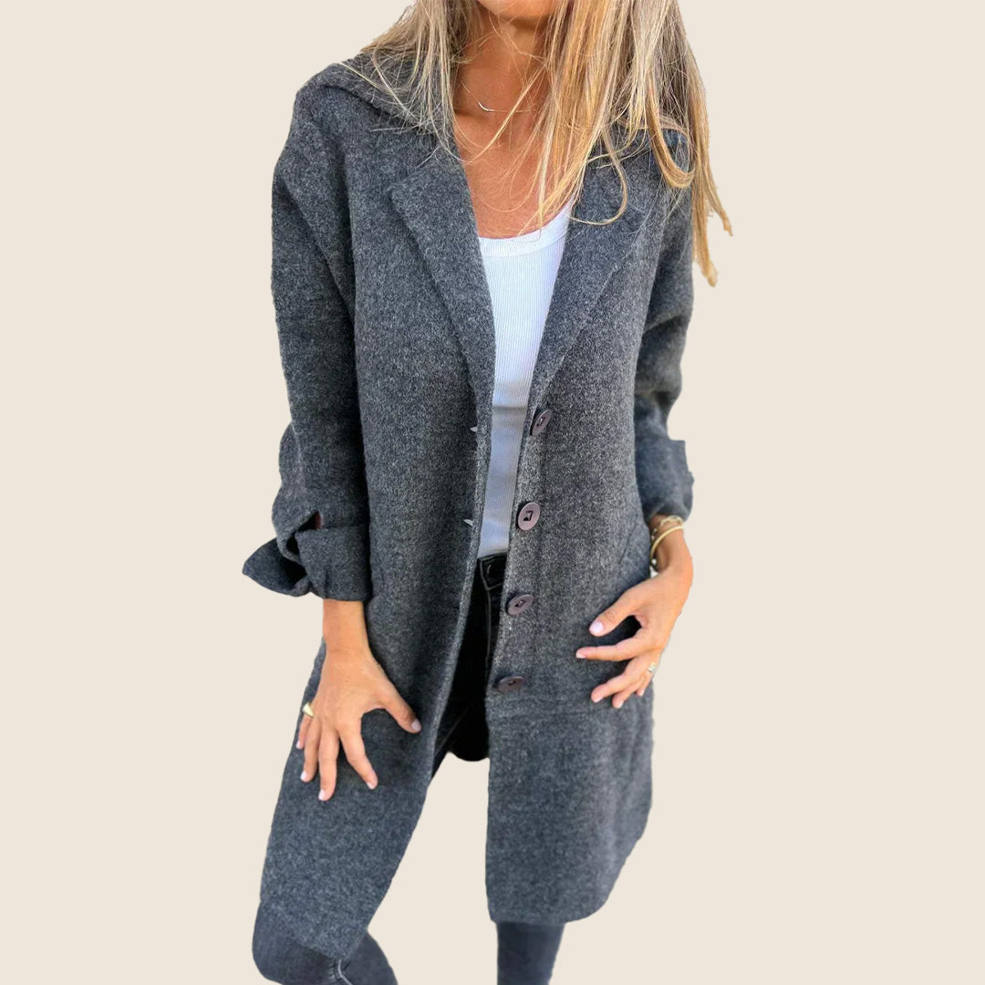 Lonne™ | Manteau Casual Oversize avec Revers